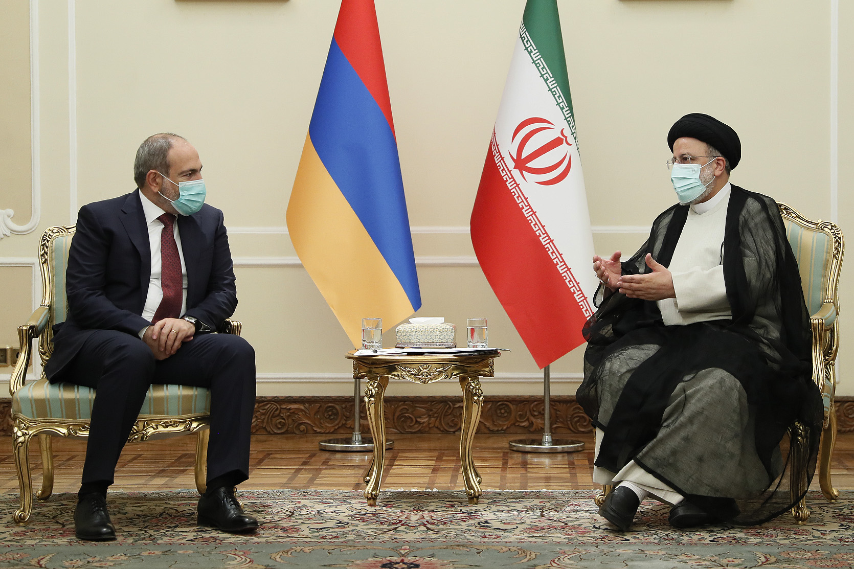 Փաշինյանն ու Ռաիսին քննարկել են Հայաստանի և Իրանի հարաբերությունների ամրապնդման հարցերի լայն շրջանակ